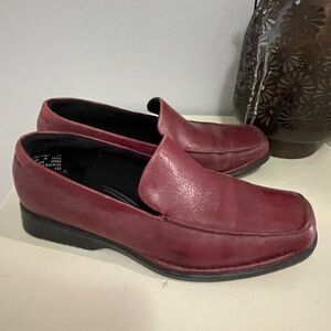 Rockport Women's Dark Red Loafers